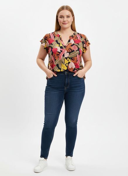 Immagine di PLUS SIZE FLORAL PRINT TOP